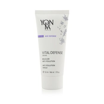 Yonka Age Defense Vital Defense Creme With Moringa Peptides - Anti-Pollution Shield