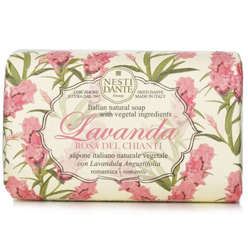 Nesti Dante Lavanda Natural Soap - Rosa Del Chianti - Romantic