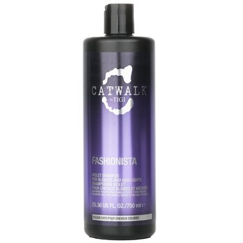 Tigi Catwalk Fashionista Violet Shampoo (For Blondes and Highlights)