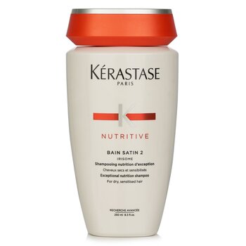 Kerastase Nutritive Bain Satin 2 Exceptional Nutrition Shampoo (For Dry, Sensitised Hair)