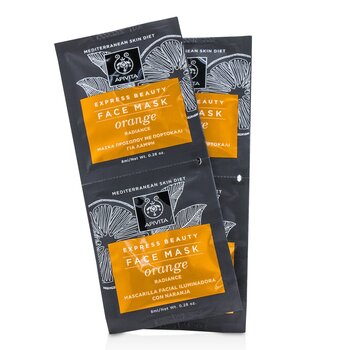 Apivita Express Beauty Face Mask with Orange (Radiance)