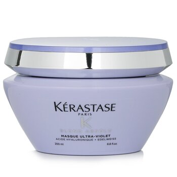 Kerastase Blond Absolu Masque Ultra-Violet Anti-Brass Blonde Perfecting Purple Masque (Lightened Cool Blonde Hair)