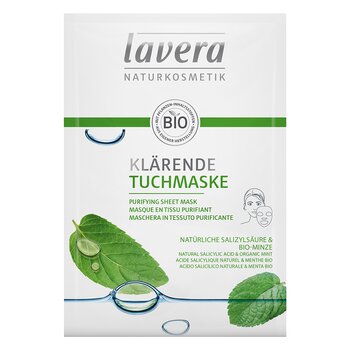 Sheet Mask - Purifying (With Natural Salicylic Acid & Organic Mint)