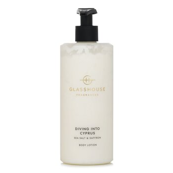 Glasshouse Body Lotion - Diving Into Cyprus (Sea Salt & Saffron)