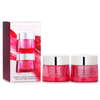 Nutritious Super-Pomegranate Day & Night Radiance Set: Moisture Creme 50ml+ Night Creme/Mask 50ml