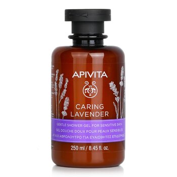 Apivita Caring Lavender Gentle Shower Gel For Sensitive Skin