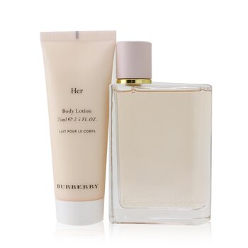 burberry her body cream