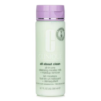 Clinique All about Clean All-In-One Cleansing Micellar Milk + Makeup Remover - Very Dry to Dry Combination