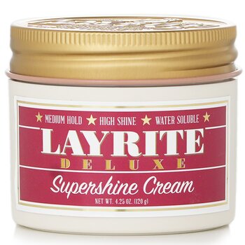 Layrite Supershine Cream (Medium Hold, High Shine, Water Soluble)