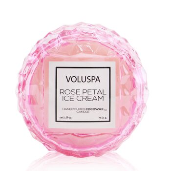 Voluspa Macaron Candle - Rose Petal Ice Cream