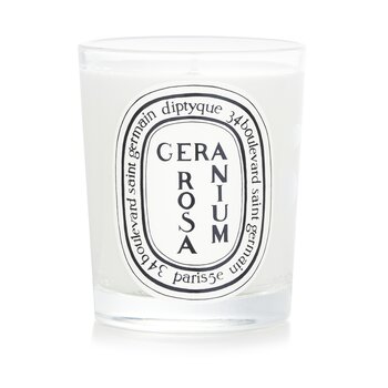 Scented Candle - Geranium Rosa (Rose Geranium)