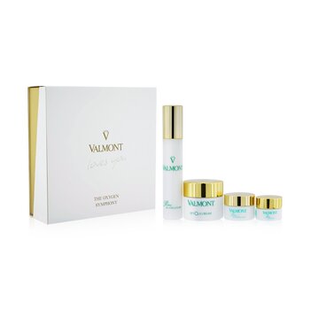 Valmont The Oxygen Symphony Set: Prime Renewing Pack 15ml + Prime B -Cellular 30ml + Prime Contour 5ml + Deto2x Cream 45ml