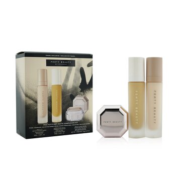 Fenty Beauty by Rihanna Pro FiltR Soft Matte Complexion Kit: Foundation 32ml + Primer 32ml + Instant Retouch Setting Powder 7.8g - #190