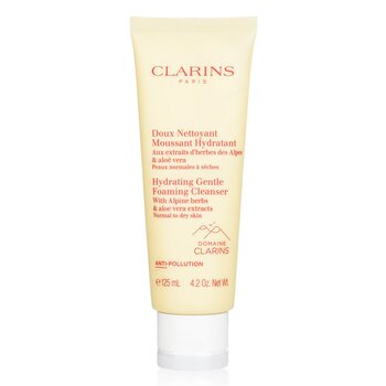 Hydrating Gentle Foaming Cleanser with Alpine Herbs & Aloe Vera Extracts - Normal to Dry Skin