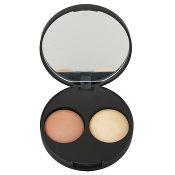 INIKA Organic Baked Mineral Contour Duo - # Almond