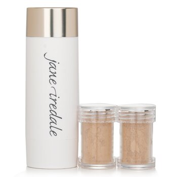 Jane Iredale Amazing Base Loose Mineral Powder SPF 20 Refillable Brush (1x Brush, 2x Refills) - Golden Glow