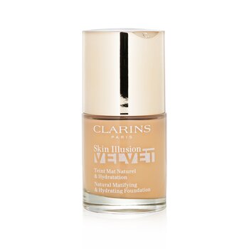 Clarins Skin Illusion Velvet Natural Matifying & Hydrating Foundation - # 108.5W Cashew