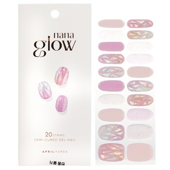 April Korea Nanaglow Nail Sticker - # GN04