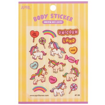 April Body Sticker - # AT 05