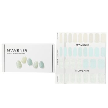 Mavenir Nail Sticker (Blue) - # Blue In Tweed Nail