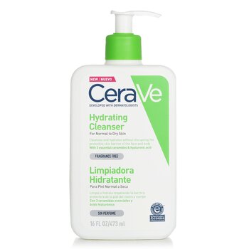 CeraVe Hydrating Cleanser For Normal to Dry Skin (Packaging Random Pick)