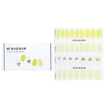 Nail Sticker (Yellow) - # Cheer Love Nail