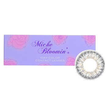 Miche Bloomin Quarter Veil 1 Day Color Contact Lenses (106 Shell Moon) - - 2.50