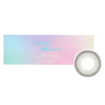 Iris Glow 1 Day Color Contact Lenses (506 Opal Gray) - - 3.50