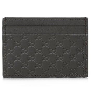 Gucci Gucci Microguccissim a Card Holder 262837 - Brown