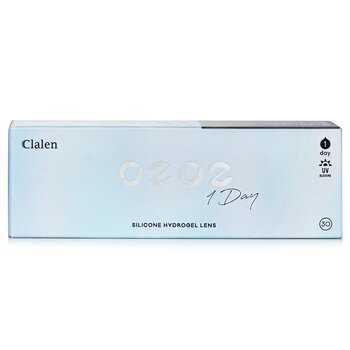 1 Day O2O2 Clear Contact Lenses - -1.00