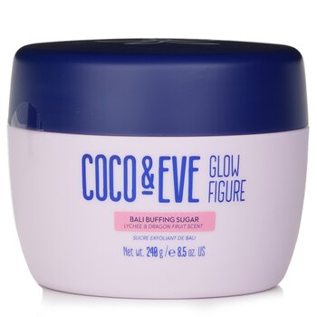 Coco & Eve Glow Figure Bali Buffing Sugar (Lychee & Dragon Fruit Scent)