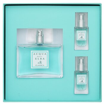 Acqua DellElba Eau De Toilette Classica Fragrance For Men Coffret