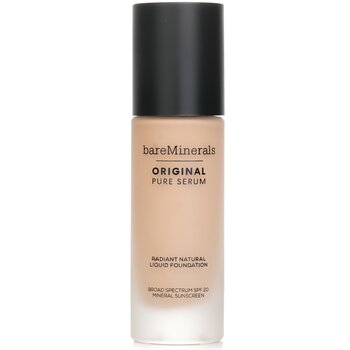 BareMinerals Original Pure Serum Radiant Natural Liquid Foundation Mineral SPF 20 - # Light Neutral 2