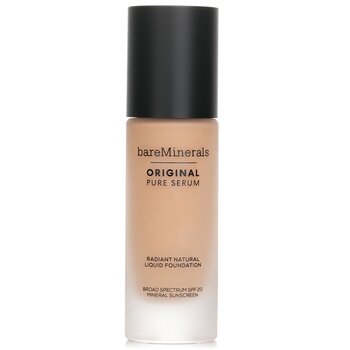 BareMinerals Original Pure Serum Radiant Natural Liquid Foundation Mineral SPF 20 - # Medium Warm 3