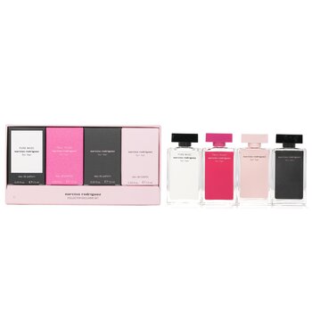 Narciso Rodriguez For Her Miniatures Collection Coffret: For Her EDP+For Her DET+Fleur Musc EDP+Pure Musc EDP