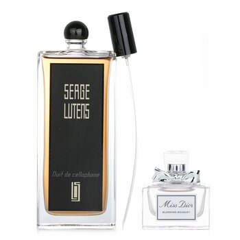 Serge Lutens Nuit De Cellophane Eau De Parfum Spray X Christian Dior Miss Dior Blooming Bouquet Eau De Toilette Spray