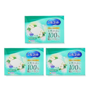 Unicharm 【Super Saver Pack】Silcot Moisturizing Soft Cotton Pads